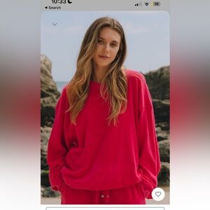 DAILY DRILLS TERRY CLOTH SWEATSHIRT